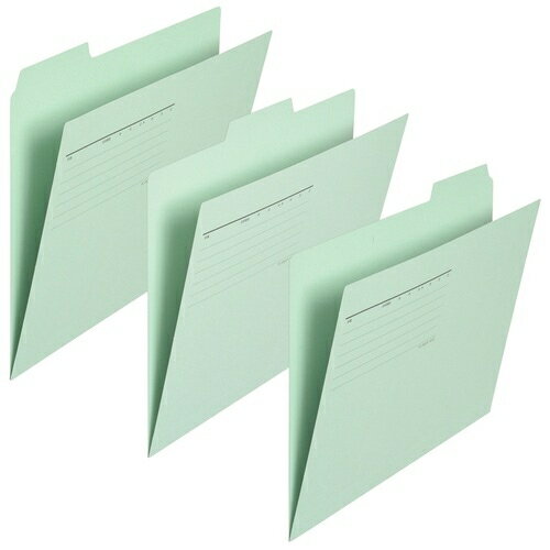 プラス カットフォルダー 3山 FL-063IF A4 青 4977564238278