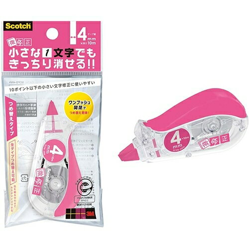 スリーエムジャパン 修正テープ微修正4mm SCPD-4NN 4548623867885