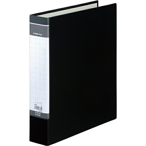 キングジム DリングファイルBF 黒 609BFクロ 4971660036325