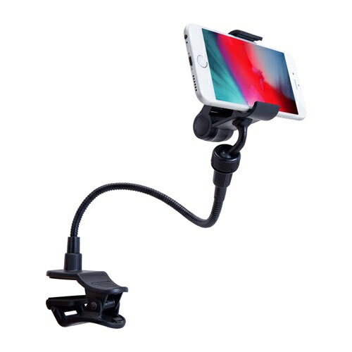 エレコム スマートフォンアームスタンドP-DSCLP30BK 4953103295780