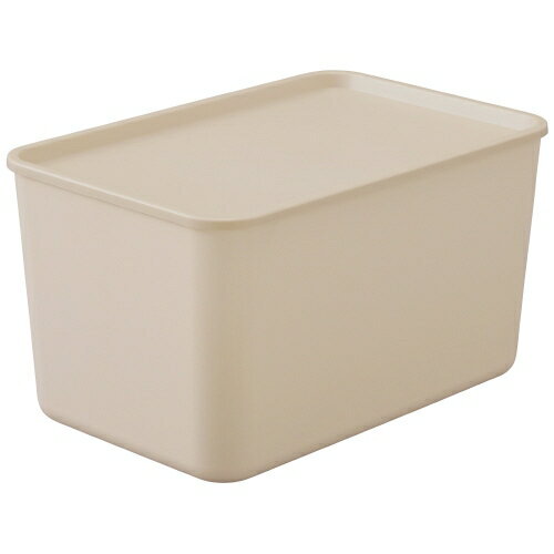 アイリスオーヤマ フタ付き積み重ねボックス45D ピンク 4967576541725