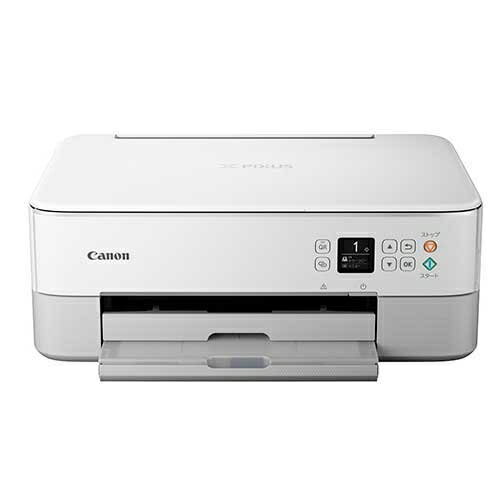 キヤノン インクジェット複合機 PIXUSTS5430WH 白 4549292198225