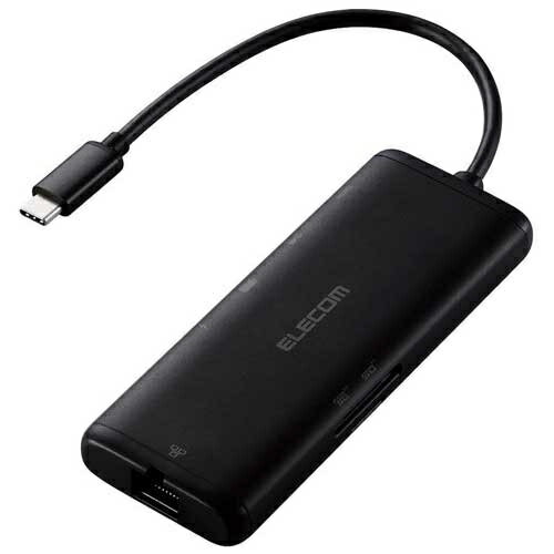 エレコム ドッキングステーション 7in1 イーサネット 4549550300056