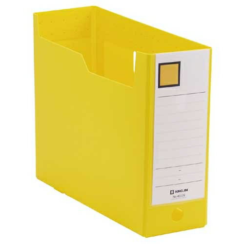 キングジム GボックスPP 4633N A4E 黄 4971660006502
