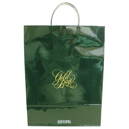 東京ユニオン ゴールドバッグ手提袋 L NO.045 緑 4909484000475