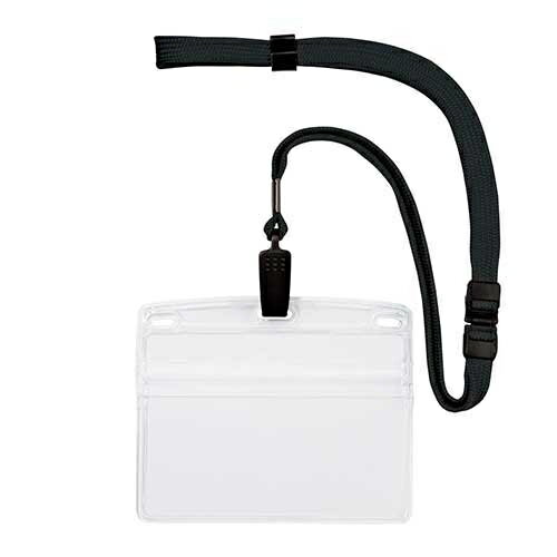 オープン工業 吊下げ名札 ソフト横特大 NL-21-BK 10枚 黒 4970115560231