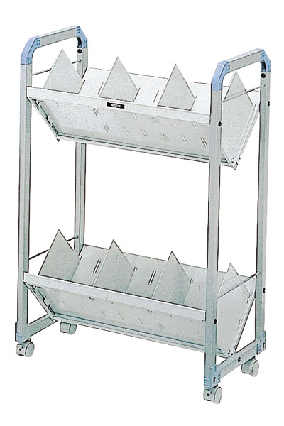 Nakabayashi ナカバヤシ フアイルワゴン　（A4）　ニユ−グレ− CWA-110