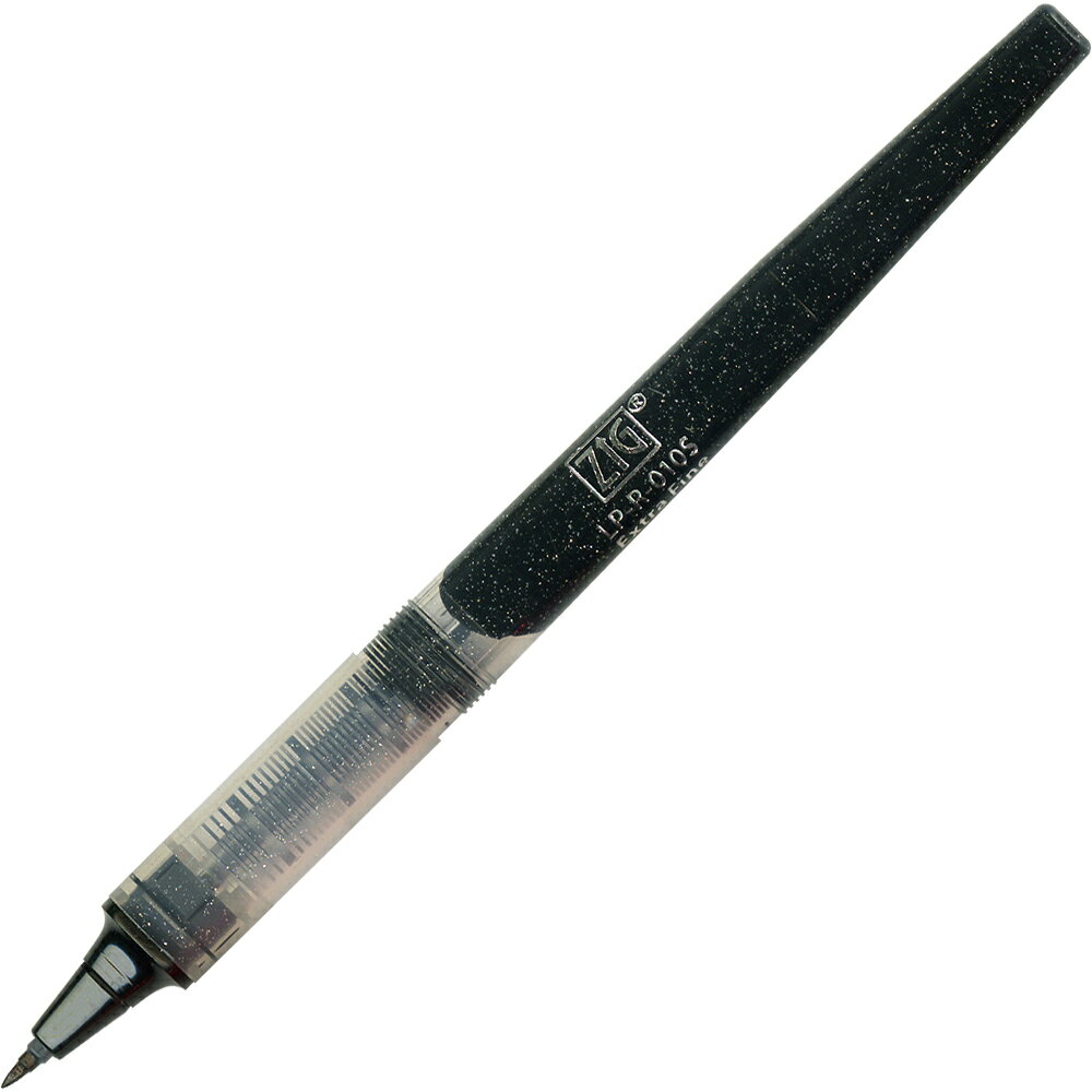 LP-R-010S ZIG レターペン用LPリフィル 極細 ブラック 呉竹 4901427210408（60セット）