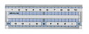 クツワ 10cm HS110C コモグラス定規 4901478001505