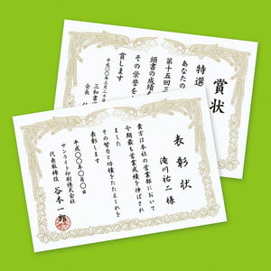 サンワサプライ インクジェット用賞状(A4・横) JP-SHA4YN