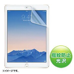 サンワサプライ iPadAir2用液晶保護指紋防止光沢フィルム LCD-IPAD6FP