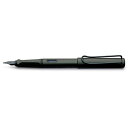 LAMY ラミー サファリ ブラック 万年筆(F) スチールペン先 L17-F