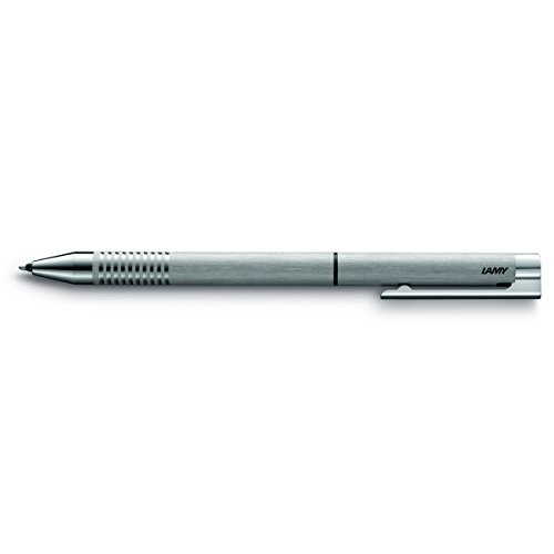 LAMY ボールペン LAMY ラミー ロゴヘアライン ツインペン マットステンレス ペンシル(0.5mm)+ボールペン L606