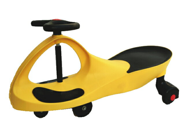 スイングカー 乗用玩具 スィングカー エコカー 乗物 三輪車 のりもの プラスティックタイヤ おもちゃ 乗り物 黄 イエロー 即納