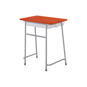 【法人様限定】学校机 学生机 生徒用机 教室机 勉強机 学習デスク 講義机 講義デスク 固定式 新JIS5.5号 樹脂物入れ 机 R-エコール1000L-P