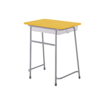 【法人様限定】学校机 学生机 生徒用机 教室机 勉強机 学習デスク 講義机 講義デスク 固定式 新JIS5.5号 樹脂物入れ 机 R-エコール1000L-P