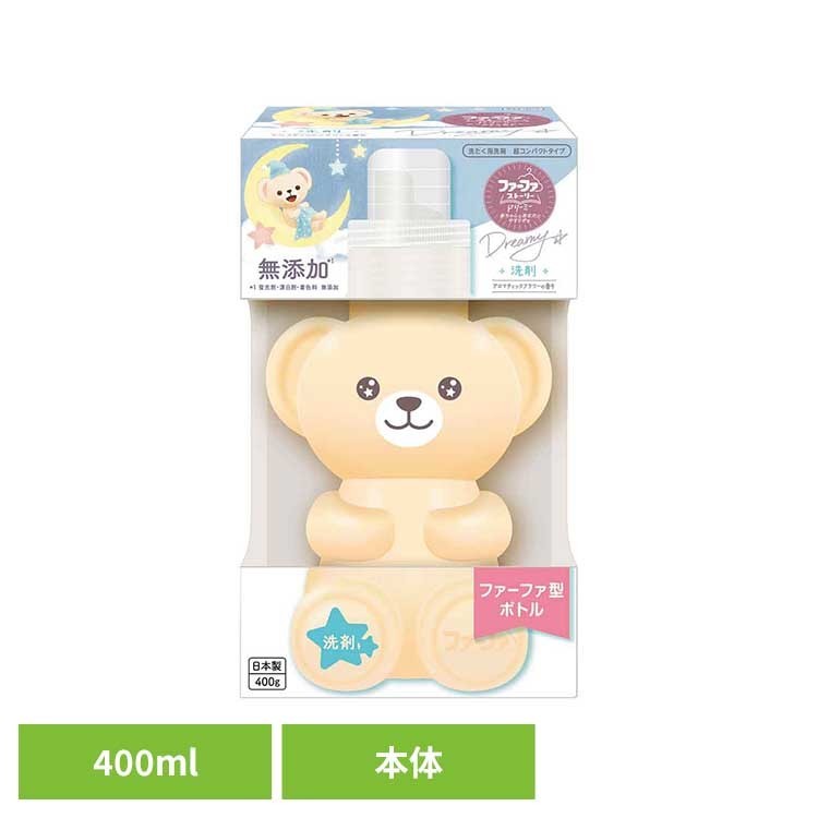 ファーファ ストーリー ドリーミー 洗剤 本体（クマ型） ファーファ ふぁーふぁ 洗濯洗剤 洗濯用製剤 大容量 詰め替え アロマティックフラワー 部屋干し 抗菌 ファーファ