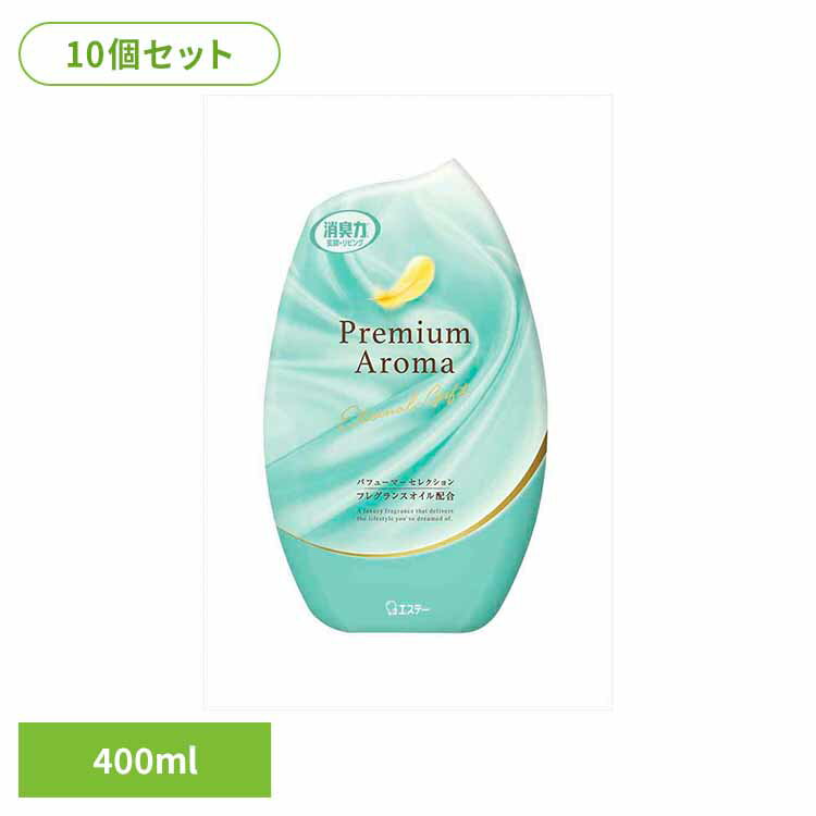 Rakuten - 【10個セット】お部屋の消臭力 プレミアムアロマ エターナルギフト 400ml 50166お部屋の消臭力PA 芳香消臭 部屋用 エステー Premium Aroma リビング用 エターナルギフト 消臭力 消臭 まとめ買い