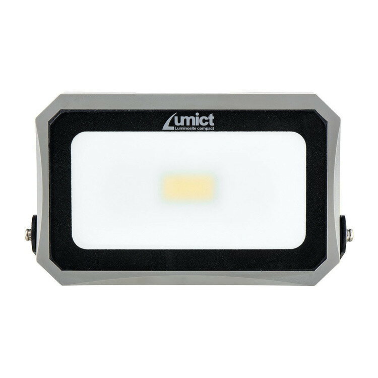 AC式投光器1000LM LED投光器 小型照明器具 屋内・屋外兼用ライト AC式 コンセント式 防雨型 ロングコード3m 乳白色 ELPA エルパ ELPA