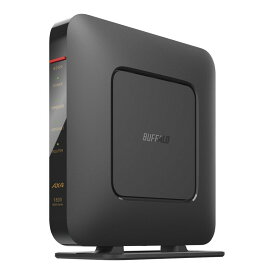【在庫あり平日即日発送】BUFFALO バッファロー無線ルーターWifiルーターWSR-1800AX4P-BK ブラックリテール品(正規製品)〈BR〉
