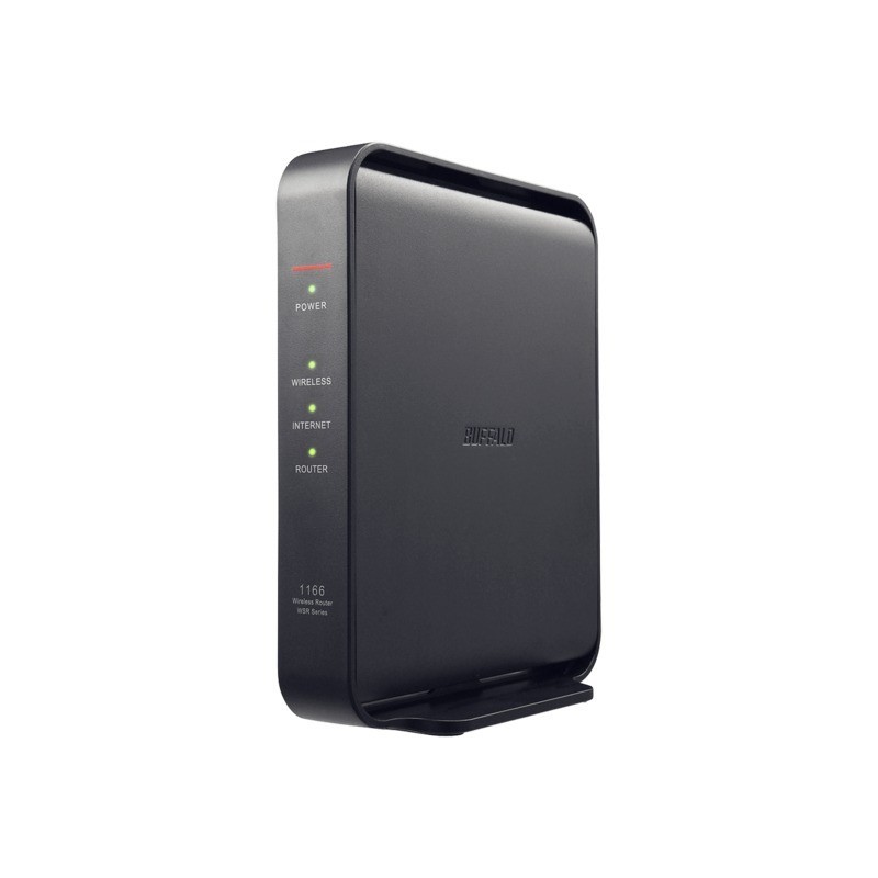 中古品BUFFALO　バッファロー無線ルーターWSR-1166DHPL ブラック