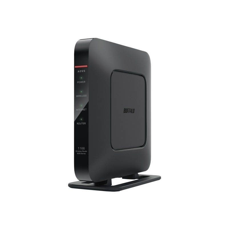 【在庫あり平日即日発送】BUFFALO　バッファロー無線ルーターWifiルーターWSR-1166DHP4-BKブラックリテール品(正規製品)