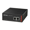 BUFFALO バッファローPOEスイッチHUBBIJ-POE-1P2GHLTリテール品(正規製品)メーカー1年保証