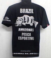 【代引き不可】 BOMBA DA AGUA/ボンバダアグア 【ピーコック ドライTshirt 】 ショートTシャツ「Pantera preta」
