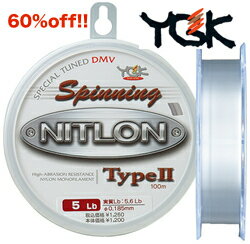 ò 75%off!!  300 YGK/Ĥ NITLON Type2 Spinning/ȥ 2 ԥ˥󥰡 3lb 4lb 5lb 6lb 8lb 10lb 饤 ʥԲľʡ