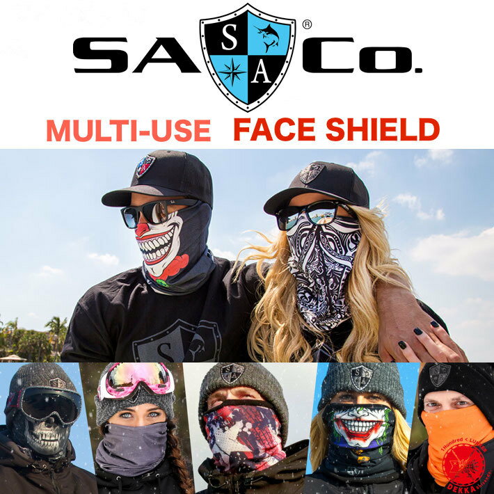 SA COMPANY / SAカンパニー 【 Multi Use Face Shield / マルチユーズ フェイスシールド 】SA Co フリースネックゲイ…