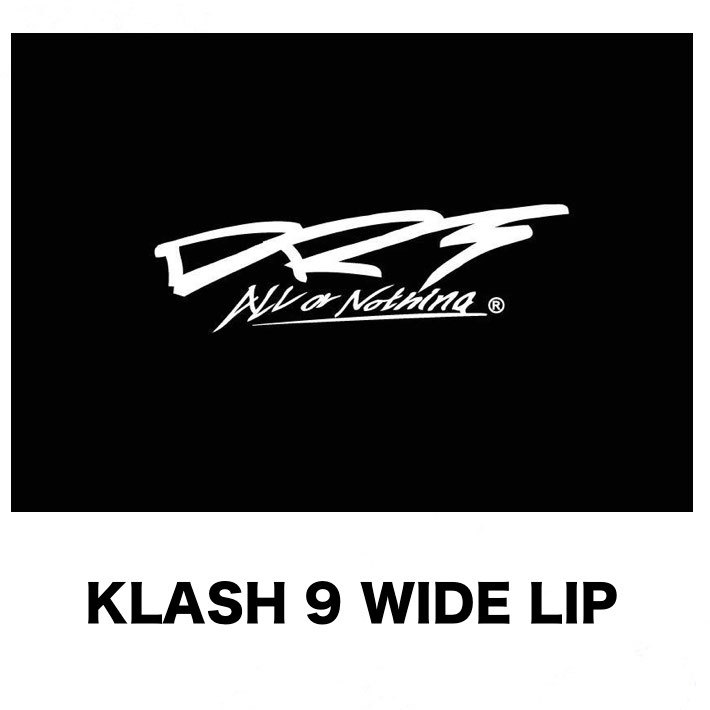 DRT / ディアールティー　　【　KLASH 9 WIDE LIP / クラッシュ9 ワイドリップ 】DIVISION REBEL TACKLES 　（代引き不可 クリックポスト / 同梱発送可）