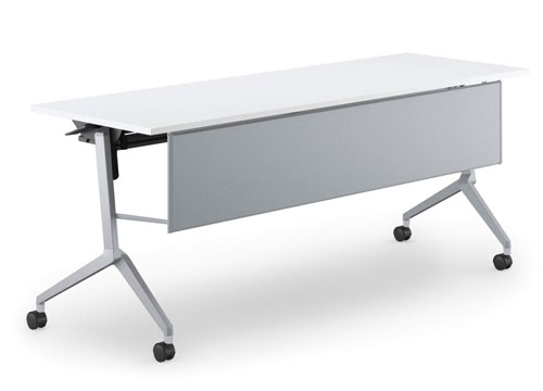 【短納期品】コクヨ フラップテーブル リーフライン[Leafline][1台][棚なし][ABS幕板付][W1800×D600×H7..