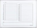 コクヨ 壁掛ホワイトボード(月行事ヨコ) BB-H900シリーズ BB-H934MW 外寸法:W1205×D88×H905mm 板面有効寸法:W1155×H858mm 曜日欄サイズ:W42×H35mm 板面仕様:ホーロー 粉受け,イレーザー置き,マーカー置き,イレーザー1個,マーカー3本(青・黒・赤),吊り下げ金具付付