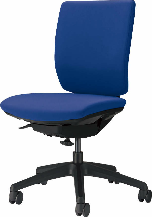 ◆法人限定　短納期商品◆　ライオン事務器　オフィスチェア　エルビスチェア　ミドルバック　肘なし ア..