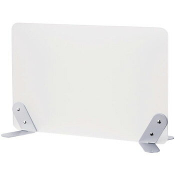 Rakuten - 【法人様配送限定特価!!】PB-H サイドスクリーンS/デスクトップパネル 幅450mm[W45×D16.5×H30cm][半透明色][お客様組立]各種デスク・テーブル向けの間仕切り,パーティション,ブラインド,衝立,スクリーン