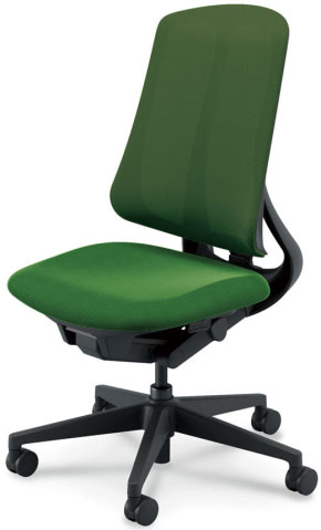 内田洋行 リーフレク [Reflek] ハイバック プレーンメッシュタイプ ブラックフレーム 肘なし オフィスチェア 1脚 選べる脚カラー全2色 選べるランバーサポート有無 選べる張地カラー全8色 選べるキャスタータイプ全2タイプ [3]