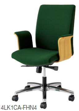 ハギチェア[HAGI][ハイバック][固定肘付き][選べる布張り全4色][木部ナチュラル色][リクライニング強弱調節][リクライニングon/off][座面昇降][事務用回転椅子]オフィス,SOHO,会議室・書斎,ご自宅,医療福祉施設,病院,公共施設,学校・学習塾向け