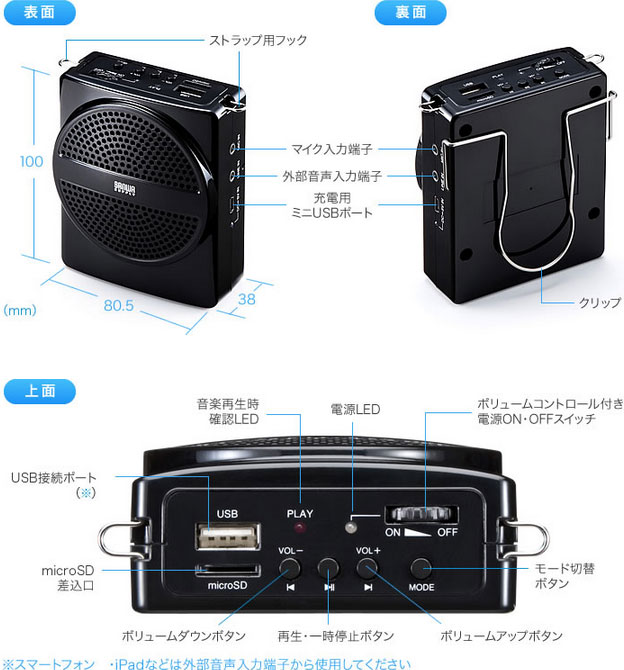 お買い物マラソン【P5倍】スピーカー bluetooth 防水 高音質 ワイヤレス 手元スピーカー スマホ パソコン iPhone 充電式 ワイヤレススピーカー ポータブル スピーカー ブルートゥース オーディオ スマートフォン Android