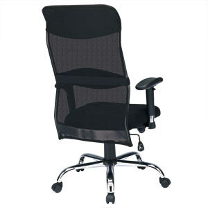 サンワサプライ ランバーサポート付メッシュチェア　SNC-NET4BKN2[ブラック色][ハイバック][可動肘付][背座シンクロロッキング][低反発ウレタン座面][ガス圧上下昇降][ナイロン双輪キャスター][組立家具]オフィス,SOHO,PCデスク,,福祉施設,病院,公共施設,学校,学習塾向け