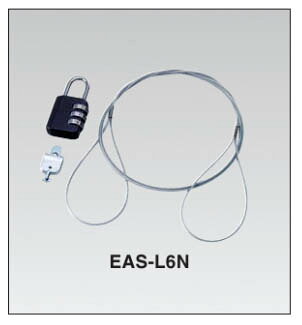コクヨ文具　パソコンロックキット　40ケセット　EAS-L6N　◆セキュリティスロット対応　◆ダイヤル錠タイプ　◆送り付け　　机上用品　セキュリティ対策補助製品　コクヨ 文具