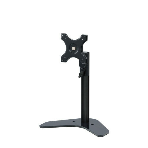 サンワサプライ　液晶モニタスタンド　CR-LA1601　1台　◆VESA規格対応　◆24型まで対応　◆ローテーション　◆チルト　◆パン　◆置き型アーム　◆高さ調節可能　◆角度調節可能　◆ブラック色　◆お客様組立商品