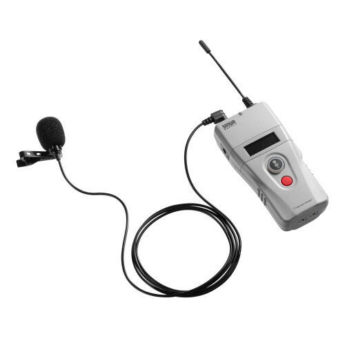 サンワサプライ　ワイヤレスガイドシステム （ 親機 ）　MM-WGS2TN　1ケ　◆電波干渉の少ないUHFワイヤレスで安定した音声通信が可能 　◆電池残量やチャンネル、設定状況が一目でわかる液晶付き　◆音声を多人数にワイヤレス送信　◆市販の単三乾電池が使用可能