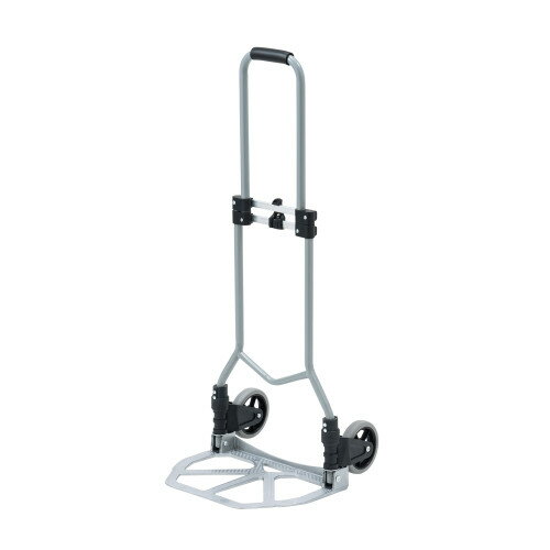 サンワサプライ　折りたたみキャリー （ 2輪台車 ）　CART-FA5GY　1ケ　◆大型キャスター付き 静音キャ..