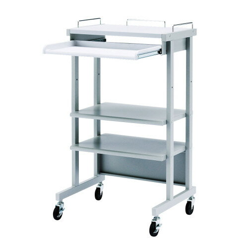 サンワサプライ　ハイスタンド　RAC-317NK　1台　◆立ち作業に最適なハイスタンドラック 　◆移動に便利..