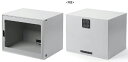 【 日本製 】 サンワサプライ 簡易防塵ラック ( W700×D550 ) グレー色 MR-FAK70 1台 ◆手元集中スイッチ付き ◆扉内側にはクッション材付き ◆ゴムパッキン式のケーブル通し穴付き ◆マグネット付き電源タップ付き ◆一括集中スイッチ付き ◆完成品