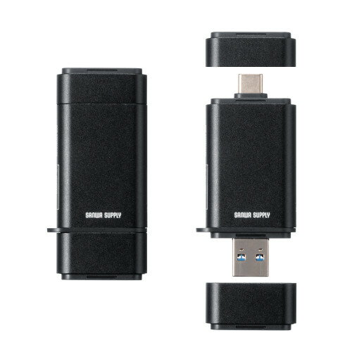 掠ץ饤UHS-II б USB Type-C  USB-A ɥ꡼֥å ADR-5TCMSD3BK1桡...