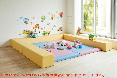 �ץ饹���祤��ƥå��� PLUS JOINTEX ���å���������CK���å� ���٤�ĥ�ϥ��顼��2��(PVC�쥶��ĥ��) W2400��D2400��H250mm ��...