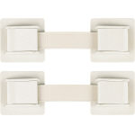 ライオン事務器　セーフティファスナー　サムロック　RT-400-10 【 工事不要】 【 震度7相当対応 】 【 お買い得パック 大型ファスナー 2本10組セット エコノミーパック 】 ビス留め用の穴なし　対象物に貼るだけのワンタッチ固定　耐震グッズ