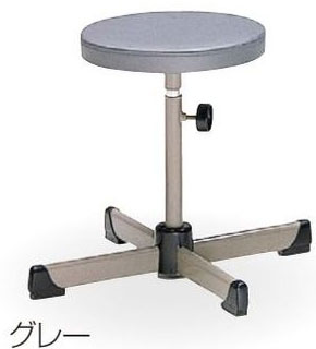【メーカー在庫限りの特価!!4/26(日)迄】アイリスチトセ スツール 863-N 固定脚 ビニールレザー張りグ..
