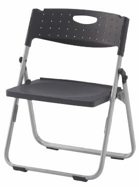 アイリスチトセ CAL-X series CAL-X mini CAL-X01C ミニタイプの折りたたみ椅子【1脚】【樹脂タイプ ブラック】【水平・垂直スタッキング可能】【イス同士の連結機能】【すべり落ち防止機能】【折り畳みロック機構】【受注生産】幼稚園・学校・寺院・神社など向け